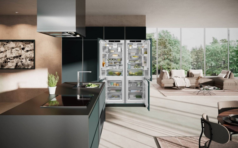 廚具品牌推「嵌入式冰箱」！結合廚房時尚美學與高機能性，完美呈現食材新鮮度！