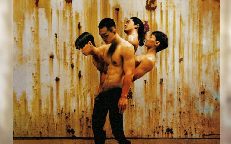 傻子與白痴為新專輯脫了　主唱蔡維澤大尺度曬八塊肌