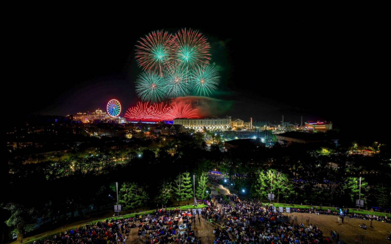 跨年夜全台最長煙火!義大世界999秒煙火秀,觀賞攻略一次看!