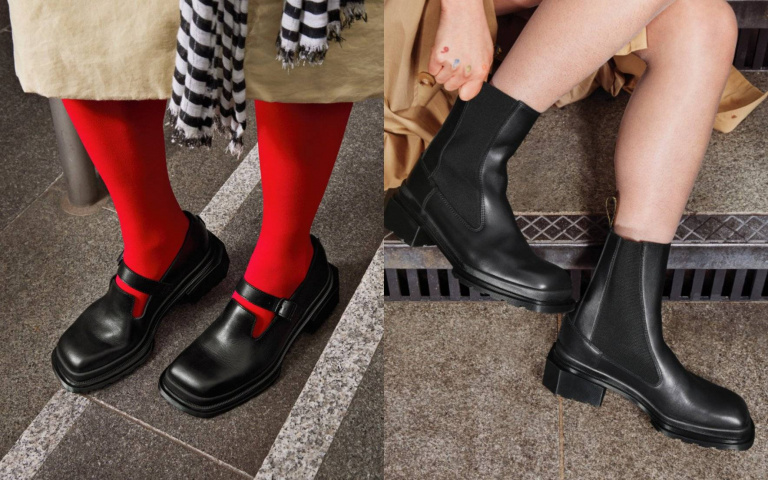 現在大家都穿「方頭鞋」？Dr. Martens推Square Toe系列，方頭短靴、方頭瑪莉珍鞋通通好想要！