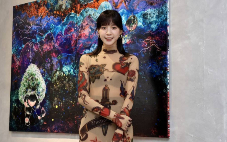 程予希六位數辦畫展 曝孟耿如近況