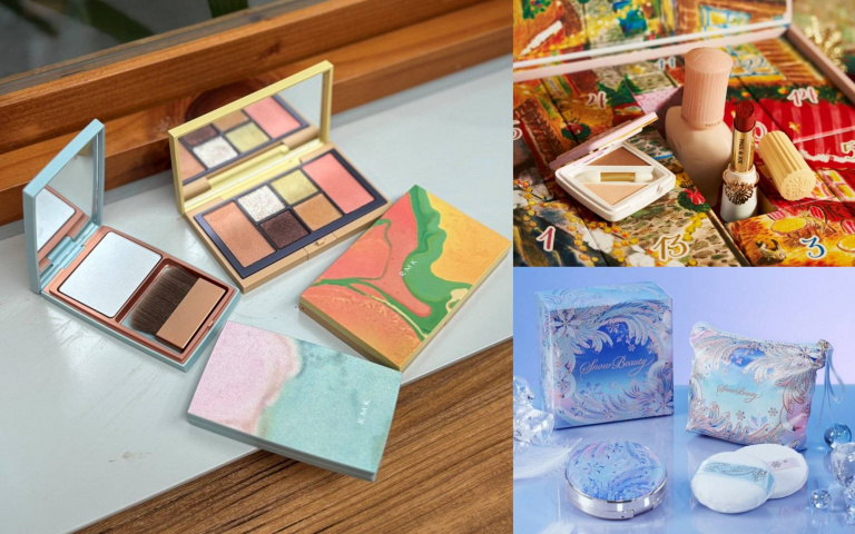日本女生都在搶的聖誕美妝TOP 3！RMK微風之憩眼頰盤、PAUL & JOE巴黎假期月曆、Snow Beauty雪花魔法盒通通美到想收藏！