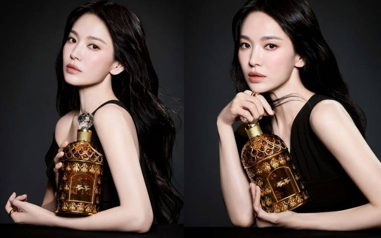 百變宋慧喬正式晉升嬌蘭全球品牌大使！從保養彩妝到香水全系列，抱起帝王蜂印瓶致敬經典