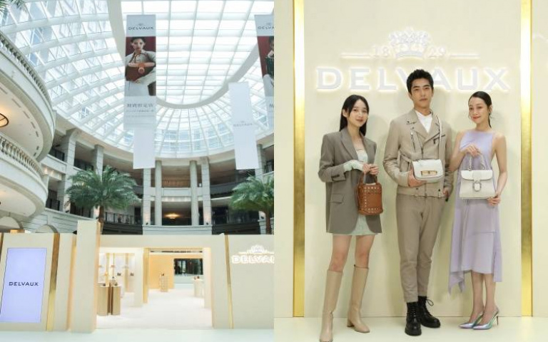 Delvaux BELLAVITA 寶麗廣塲台北期間限定店盛大開幕