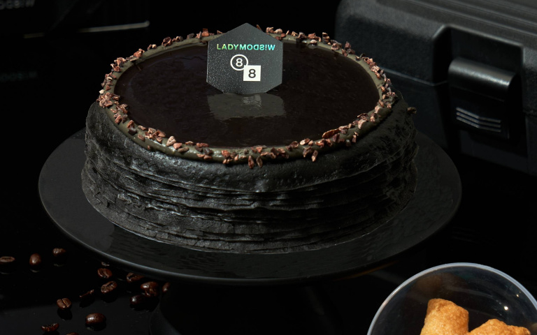 黑色系甜點！LADY M「父親節蛋糕」設計感爆棚，苦甜「竹炭咖啡」老爸也會愛！