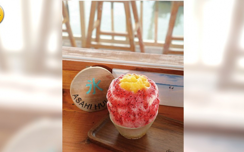 【熱戀日式刨冰1】朝日夫婦　夕色鳳芒醬