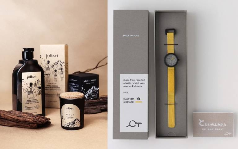 最暖心也最有意義的禮物！支持偏鄉藝術教育的juliArt × NAMUA公益聯名組、以回收舊玩具製成的環保時尚YOT WATCH都是送禮新選擇！