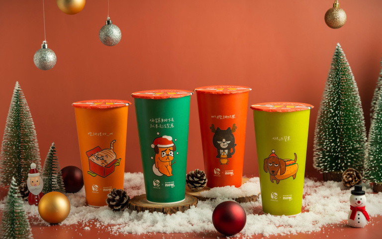 手搖飲品牌「烏弄」，阿里山金萱買１送１！還有可愛的聯名紙杯新登場！