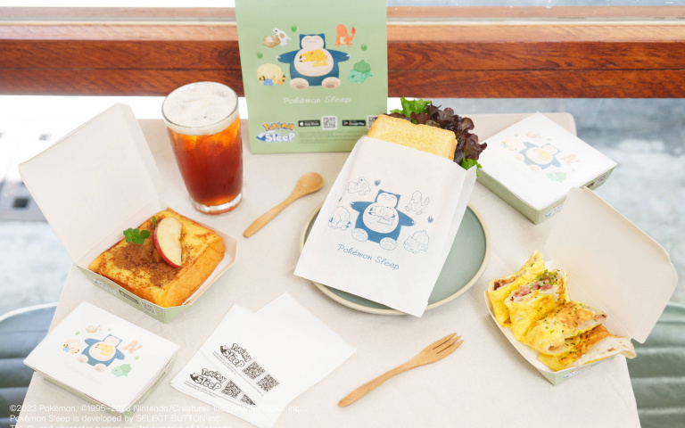 寶可夢迷注意！台南推出《Pokémon Sleep》紙製餐盒，超萌造型療癒你一整天！