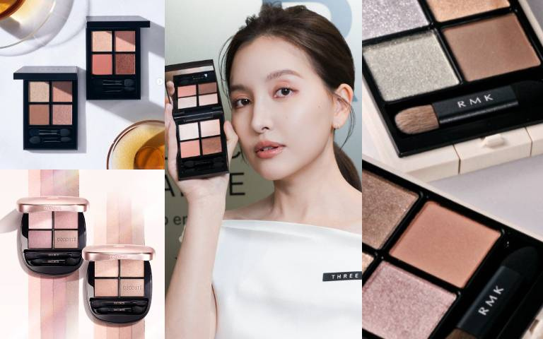 越淡越高級！日本女孩都在瘋這三款「減法系眼盤」，疊加不顯髒、輕鬆打造透明光澤感妝容