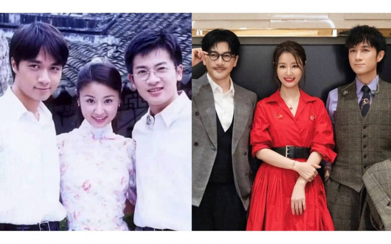 林心如曬《情深深雨濛濛》舊照！26年後和蘇有朋、古巨基再合體掀最強回憶殺