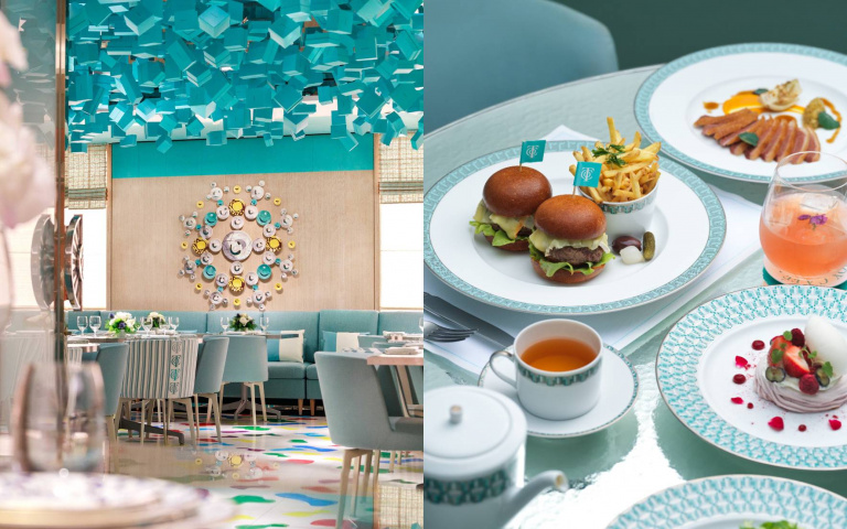Tiffany & Co.咖啡廳！Blue Box Café Taipei換新菜　熟成鴨胸、和牛漢堡都能吃到