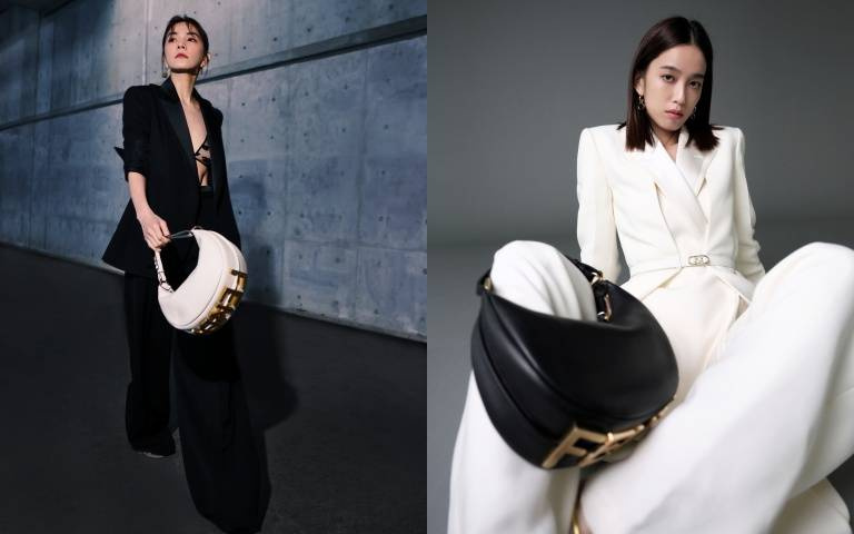 ELLA穿Bra看FENDI大秀直播讓大家噴鼻血！　陳庭妮揪老公胡宇崴一起看直播！