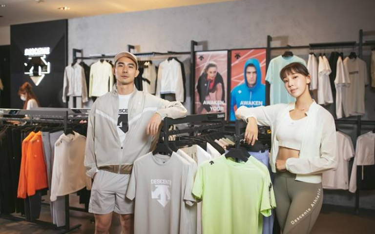 潮到出水！日本潮流運動品牌「DESCENTE」正式登台，超質感商品就在新光三越A11