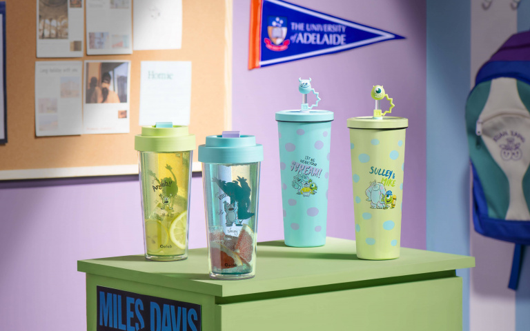 大眼仔毛怪控必收！皮克斯怪獸出沒系列環保杯　