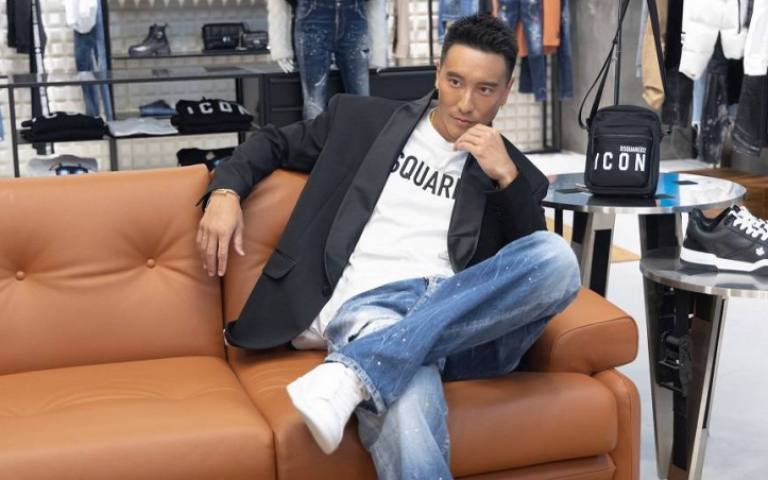 『台灣第一帥』王陽明為DSQUARED2站台！不談感情改聊時尚經傳授牛仔褲選購哲學！