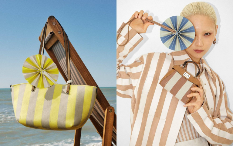FENDI超可愛圓扇吊飾「FENDI FAN」真的可以扇出涼風！絕對是最消暑的精品小物！