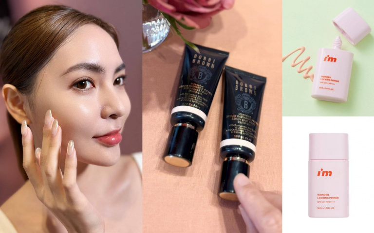 「用完臉在發光」去黃提亮最有感的粉色妝前乳！專櫃首推BB#玫瑰粉嫩霜、開架必買I'M MEME這一瓶！