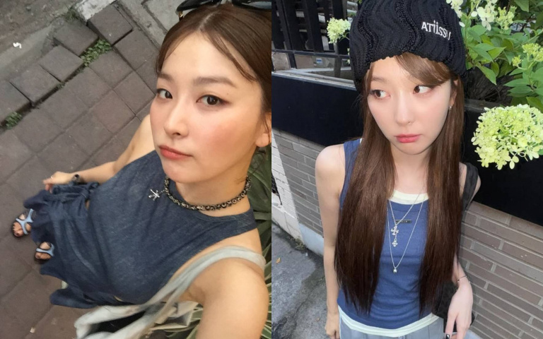 Red Velvet瑟琪外貌改變？「眼皮變化」引發關注，粉絲：不管單雙眼皮都很美！