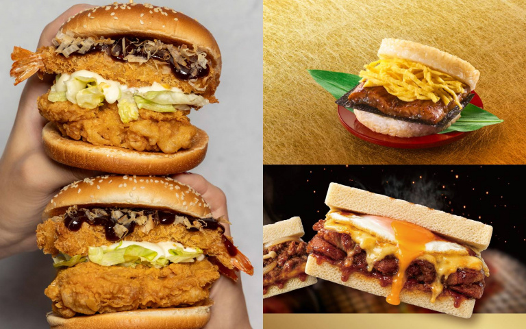 夏季速食大戰開打！肯德基雙蝦堡、Q Burger日式燒肉吐司、摩斯蒲燒鰻珍珠堡同步登場