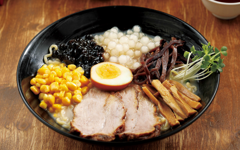 究極拉麵5／森本家拉麵　獵奇　珍奶入菜