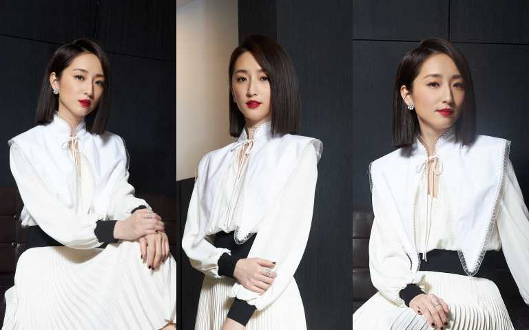 金鐘獎入圍女主角柯佳嬿很會穿!黑白配原來這樣搭更好看 知性優雅新態度跟柯姐姐學!