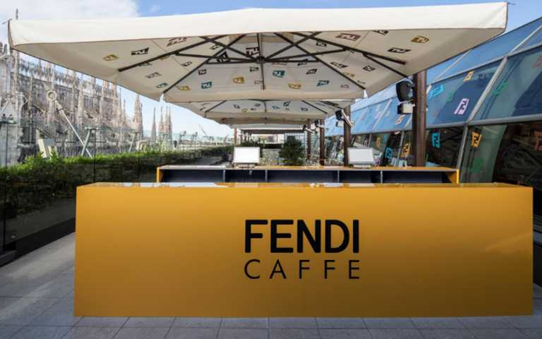 FENDI於義大利Rinascente百貨公司開設全新FENDI CAFFE