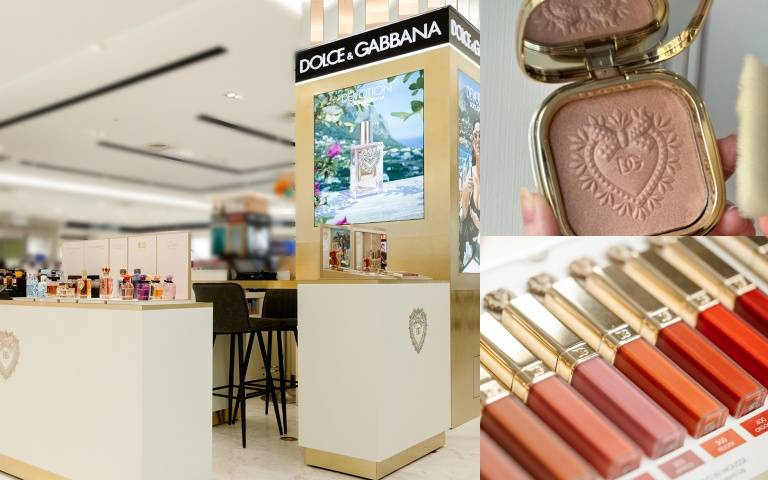 Dolce & Gabbana 彩妝登台！選在台北遠東SOGO 忠孝館，還有高訂香水系列一起推出！
