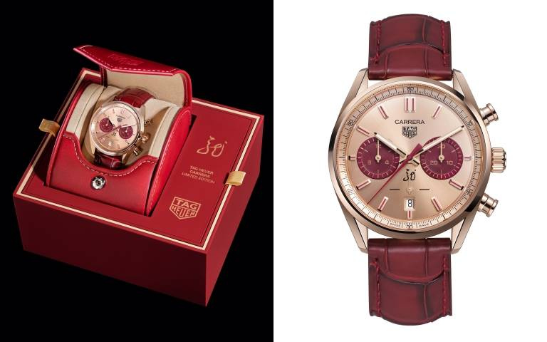 泰格豪雅迎龍年推『Carrera Chronograph龍年限量版腕錶』！全球限量50只超級珍稀！