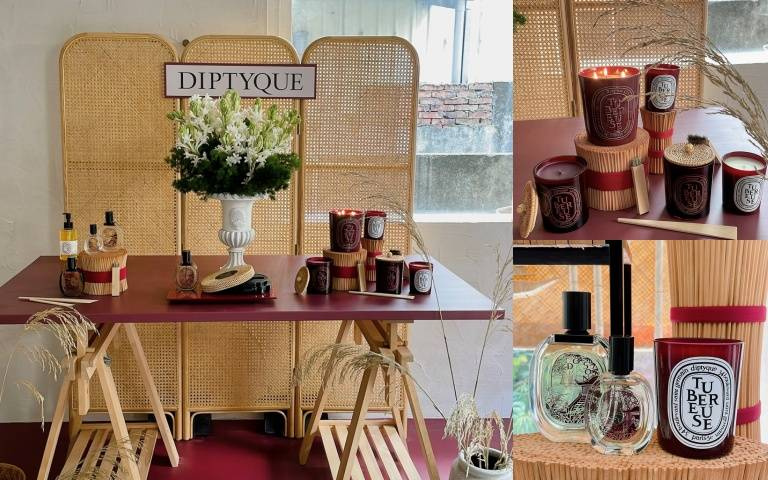 Diptyque再推出杜桑系列限量版蠟燭與香水,這次外包裝變身絕美優雅朱紅色,還有高訂級手工編職的藤編燭蓋與棲木藤枝禮盒!