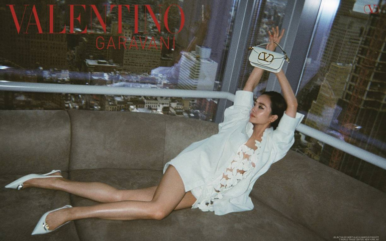 蔡依林宣布成為VALENTINO品牌代言人！廣告大片中的超長美腿，比例簡直好到太誇張！