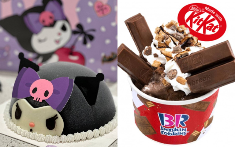 強強聯名!COLD STONE推Kuromi立體冰淇淋蛋糕萌度破表、31冰淇淋攜手KitKat開吃!