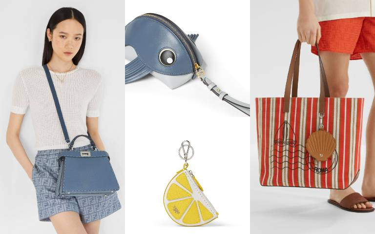 免出國也有度假感!踏進「FENDI Sea」派對好夢幻,台中店推限定新品超欠買