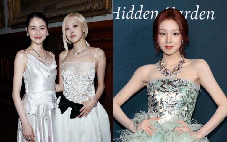 Rosé、長澤雅美同框美照曝光，仙氣直飆！宋雨琦也現身同台比閃、Tiffany高級珠寶發表話題拉滿