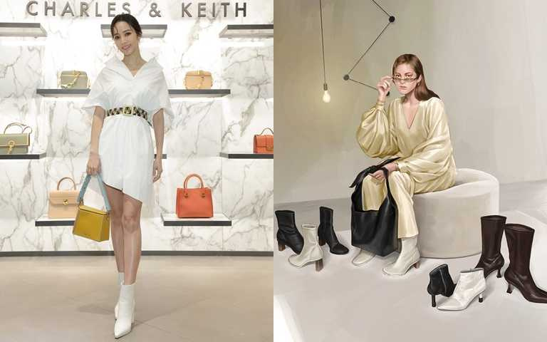 侯佩岑開箱CHARLES & KEITH秋冬新包!全新系列結合時尚藝術 每款鞋包時髦又好搭!