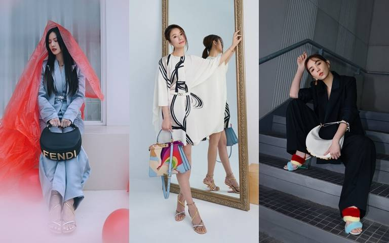 林心如、Ella、曾之喬、楊謹華、陳庭妮都愛「這雙鞋」!女人味爆棚的FENDI First綁帶高跟鞋!