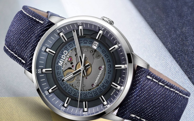 環保意識當道，美度表新作漸層鏤空結合單寧，時尚兼具永續概念