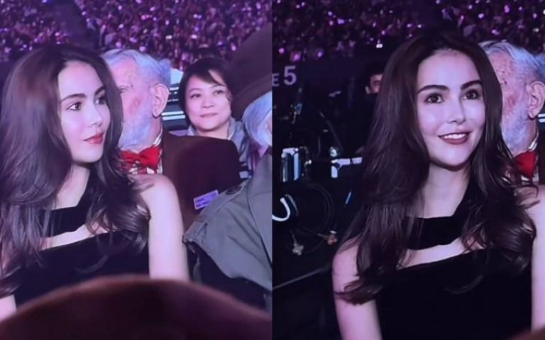 昆凌真的被周杰倫寵成公主！昆凌在老公演唱會大螢幕展現驚人美貌，網友狂發脆問「美到確定是人類？」