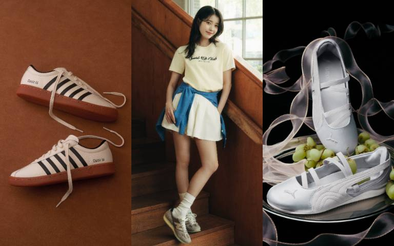 這波話題鞋款必須跟上！女神IU同款NB471美到犯規、PUMA爆賣芭蕾舞鞋推緞面&皮革款更討喜