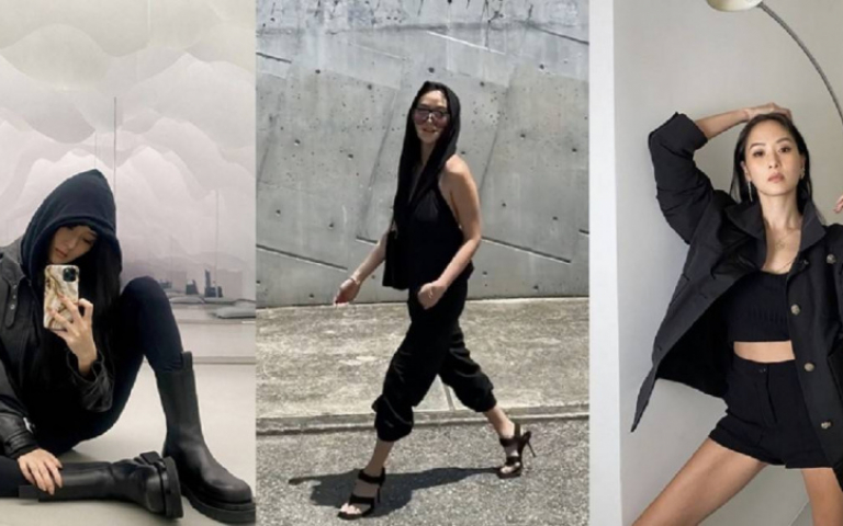 孫芸芸「全黑穿搭」超好看 3招教妳如何把黑色穿出高級時尚感!