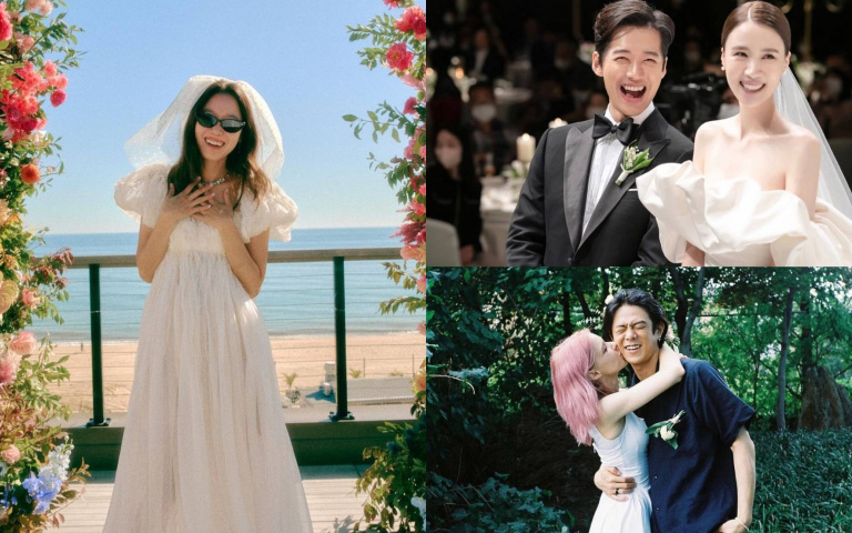 盤點2022結婚韓星!馬東石、孔曉振、金妍兒,19對新人接連宣布喜訊!