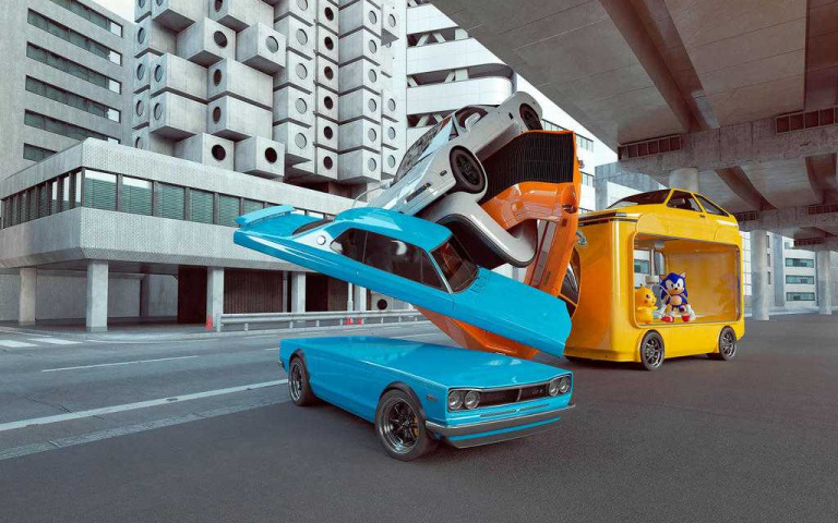 熱愛經典跑車元素,甚至將它納入設計點子之中!以彈性、扭轉的風格設計更不一樣的汽車意象~