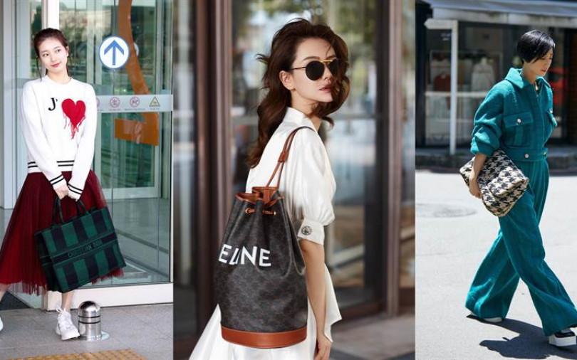 桂綸鎂、秀智、戚薇背起大包被拍才夠潮！不怕跟別的女星撞包，還可以去超市買衛生紙！