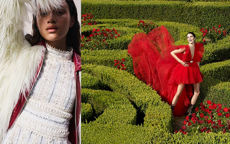 歷代最浮誇聯名!跟著Kendall Jenner 穿上立體花、層次花服飾