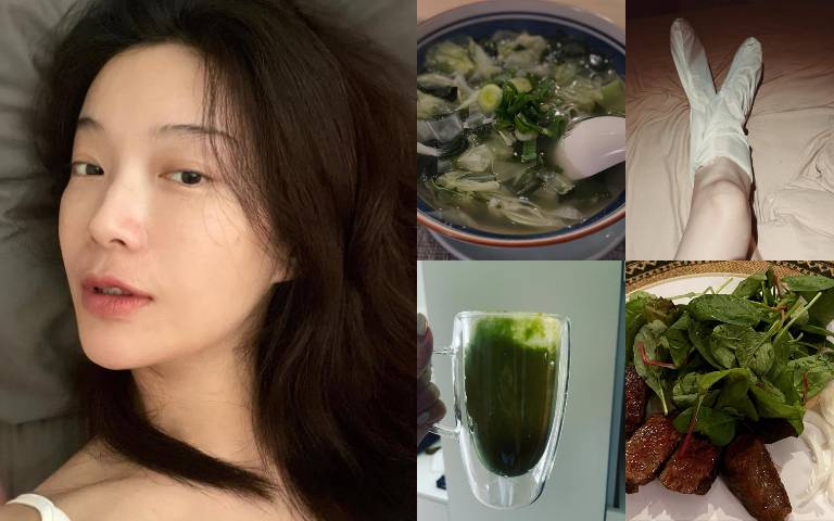 跟50歲蔡淑臻學滿滿抗老技巧！自製減脂晚餐、綠拿鐵、每天全身擦乳液、多按摩腋下