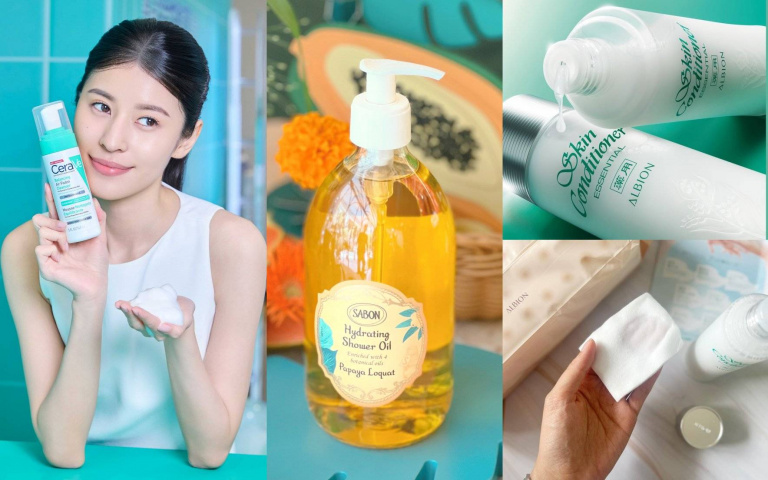 啟動夏天的「肌膚避暑模式」！SABON、ALBION、理膚寶水、適樂膚幫你從頭到腳降溫散熱，養出透亮涼感肌！