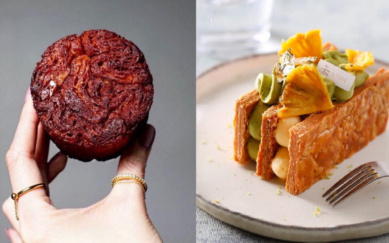 千層甜點2／千層酥、肉桂捲大勢甜點　中秋新品有巧思