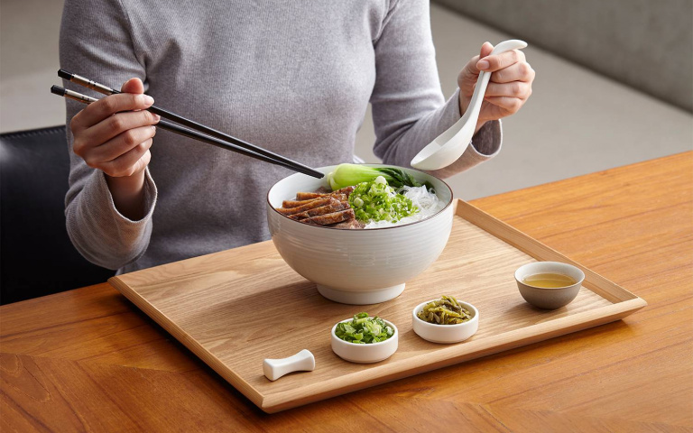 麵點新食趣 和牛頰結合法式澄清湯 泡椒水餃新春迎好運
