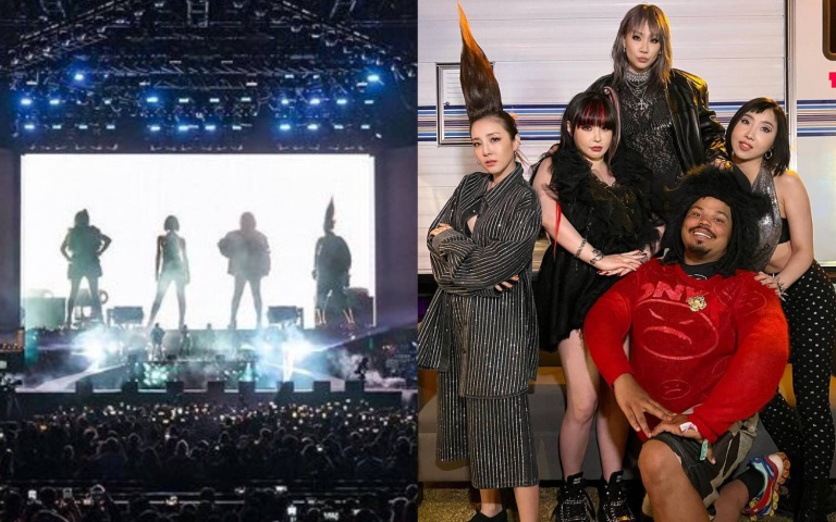 2NE1時隔7年合體！《I am the Best》嗨翻Coachella音樂節，前奏一下感動爆哭！