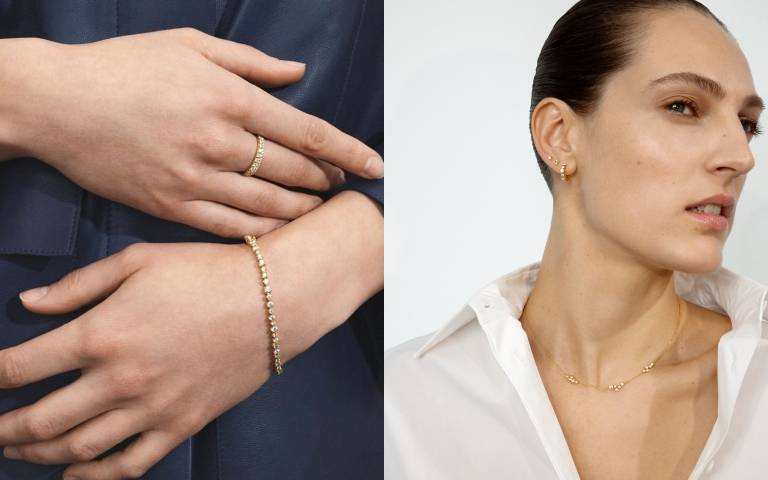 喬治傑生SIGNATURE DIAMONDS系列新作上市！三爪式鑲座與圓形美鑽的完美結合，優雅細緻卻又光芒四射！